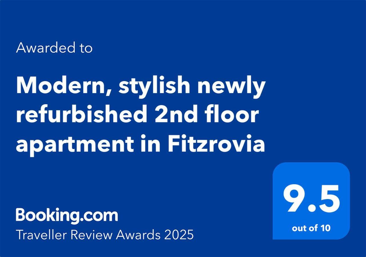 Modern, Stylish Newly Refurbished 2Nd Floor Apartment In Fitzrovia London Eksteriør bilde